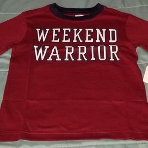 Gymboree XS(4) Kid Boy Weekend Warrior Graphic Tee